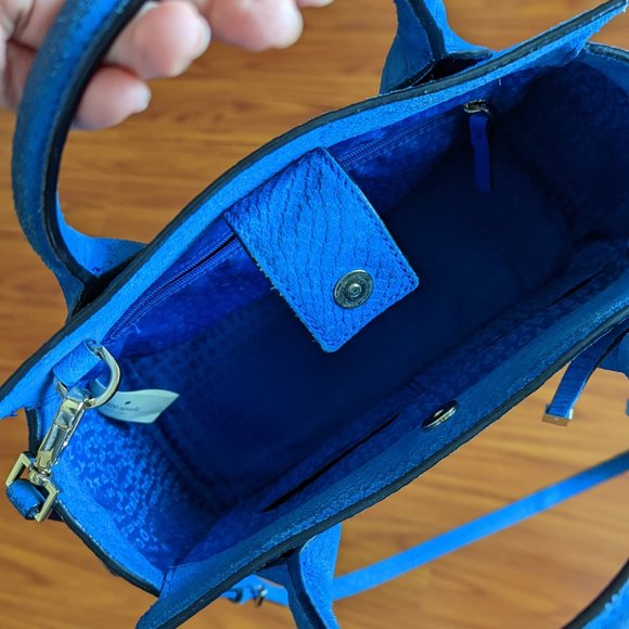 Kate Spade orbit blue small crossbody satchel bag - Picture 4 of 6